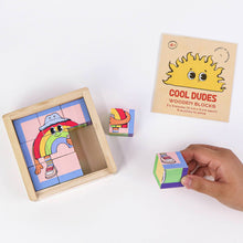 Load image into Gallery viewer, Cool Dudes Wooden Blocks