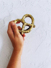 Load image into Gallery viewer, Pretzel Brass Bottle Opener