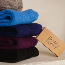 Load image into Gallery viewer, The Comfiest Socks - Crew Socks - Dark Blue