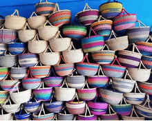 Load image into Gallery viewer, Round basket - Green