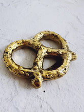 Load image into Gallery viewer, Pretzel Brass Bottle Opener