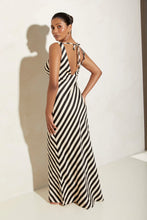 Load image into Gallery viewer, Ellery Stripe Linen Blend Maxi Dress