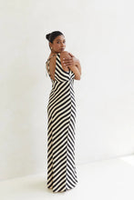 Load image into Gallery viewer, Ellery Stripe Linen Blend Maxi Dress