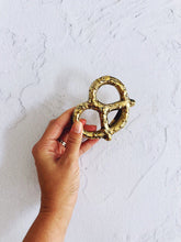 Load image into Gallery viewer, Pretzel Brass Bottle Opener