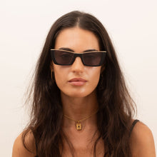 Load image into Gallery viewer, Florence: Black/Gold/Smoky Grey