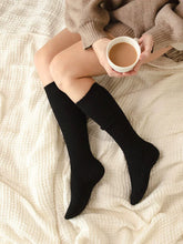 Load image into Gallery viewer, The Comfiest Socks - Knee High - Black
