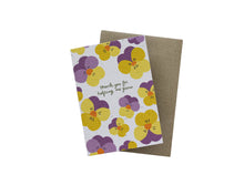 Load image into Gallery viewer, THANK YOU FOR HELPING ME GROW Plantable Gift Card