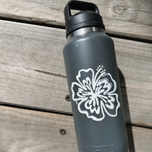 Load image into Gallery viewer, Hibiscus White Sticker