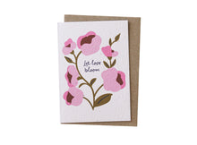 Load image into Gallery viewer, LET'S LOVE BLOOM Plantable Gift Card