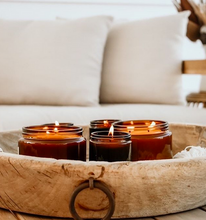 Load image into Gallery viewer, XL Double Wick Amber Candle