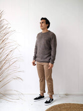 Load image into Gallery viewer, Classic Alpaca Jumper: Brown Marle

