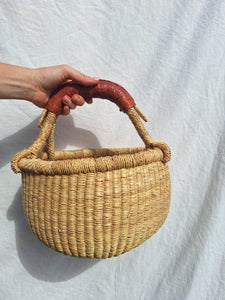 Round basket - Natural