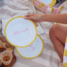 Load image into Gallery viewer, Baby, Let&#39;s Go Outside Melamine Plate Set | So Yummy
