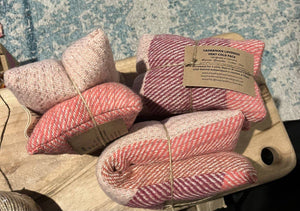 Upcycled Pink Wool Heat-Cold Packs: Tassie Lavender