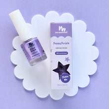 Load image into Gallery viewer, Poppy Purple Water-Based Nail Polish
