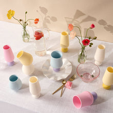 Load image into Gallery viewer, Bubble Goblet Set | Unbreakable Silicone : Fairy Floss
