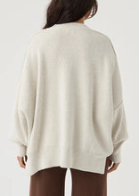 Load image into Gallery viewer, Harper Organic Knit Sweater - Grey Marle (Size M)
