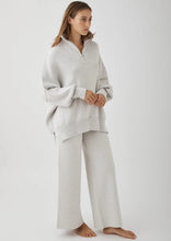 Load image into Gallery viewer, Harriet Organic Knit Pants - Grey Marle

