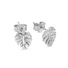 Load image into Gallery viewer, Monstera Studs
