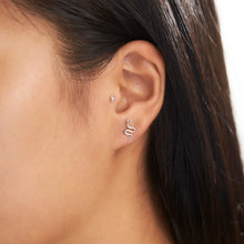 Load image into Gallery viewer, Green Tree Snake Studs
