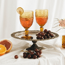 Load image into Gallery viewer, Amber Goblet Set of 2
