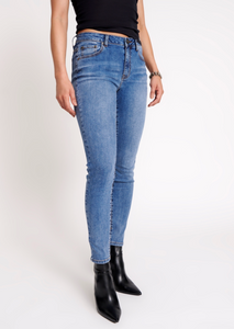 Classic Blue Freebirds II High Waist Skinny Jeans (Size 32)