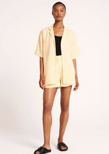 Load image into Gallery viewer, Erin Linen Shirt - Straw
