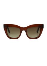 Load image into Gallery viewer, DUSK Sunglasses - Crystal Brown (Brown Gradient Polarised)
