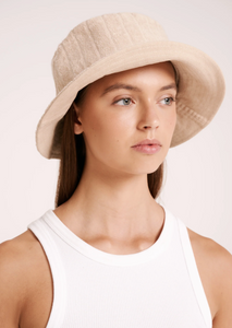 Terry Bucket Hat - Natural