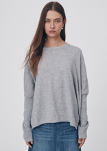 Load image into Gallery viewer, Enzo Merino Knit Jumper - Grey Marle
