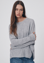 Load image into Gallery viewer, Enzo Merino Knit Jumper - Grey Marle
