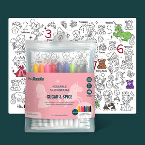 Sugar & Spice Doodle Mat