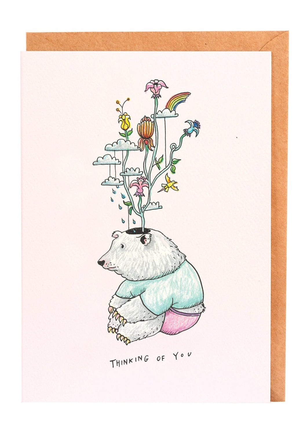 'Thinking Bear' Gift Card