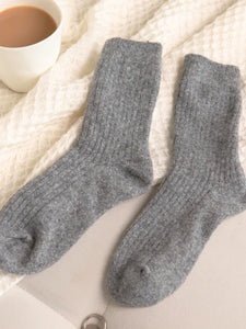The Comfiest Socks - Crew Socks - Grey