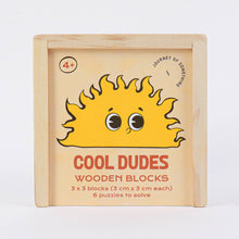 Load image into Gallery viewer, Cool Dudes Wooden Blocks
