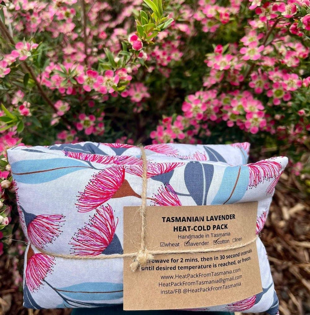 Gum Flowers Heat-Cold Pack: Cotton / Tassie Lavender
