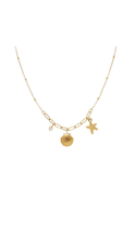 Load image into Gallery viewer, Seashell Necklace: Yellow Gold
