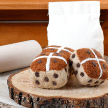 Load image into Gallery viewer, Felt Hot Cross Buns - Set of 3
