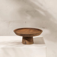 Load image into Gallery viewer, Jali Wooden Cake Stand

