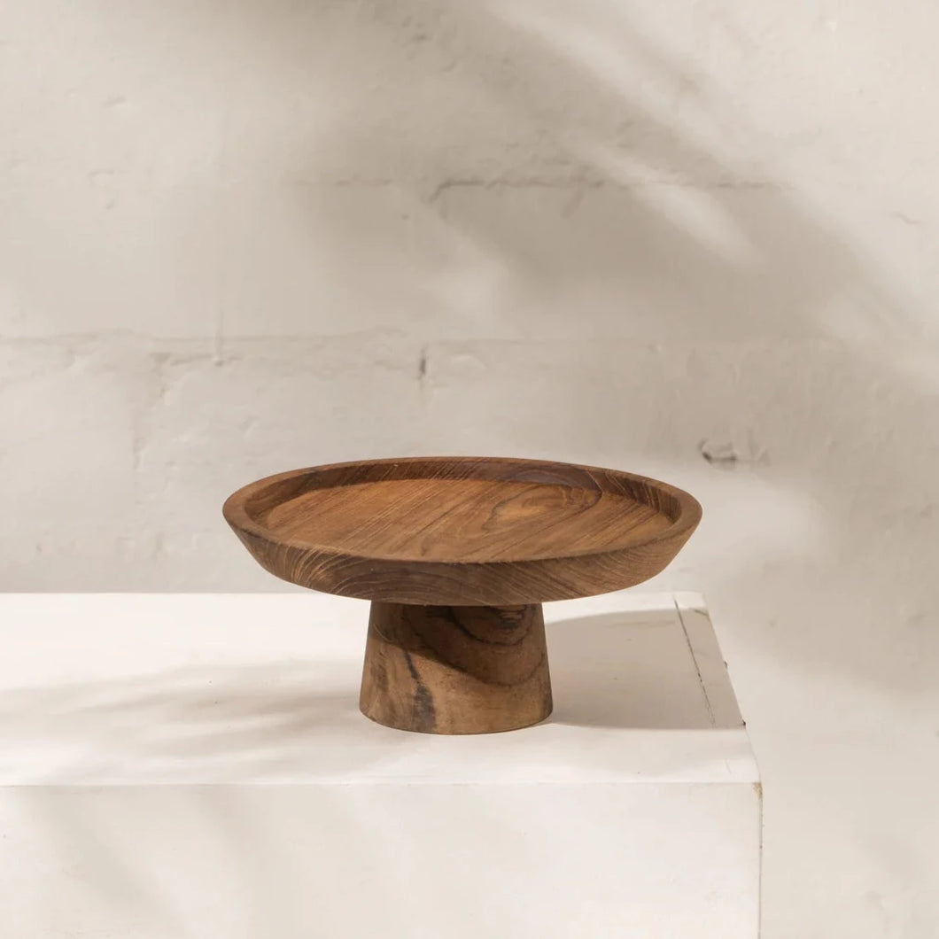 Jali Wooden Cake Stand