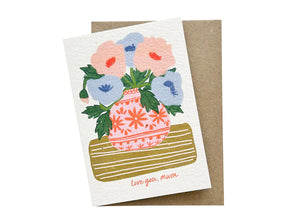 LOVE YOU,MUM Plantable Gift Card