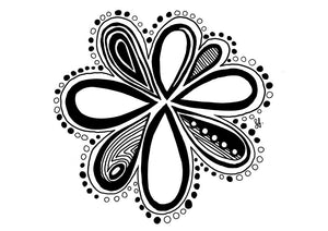 Groove Sticker Black