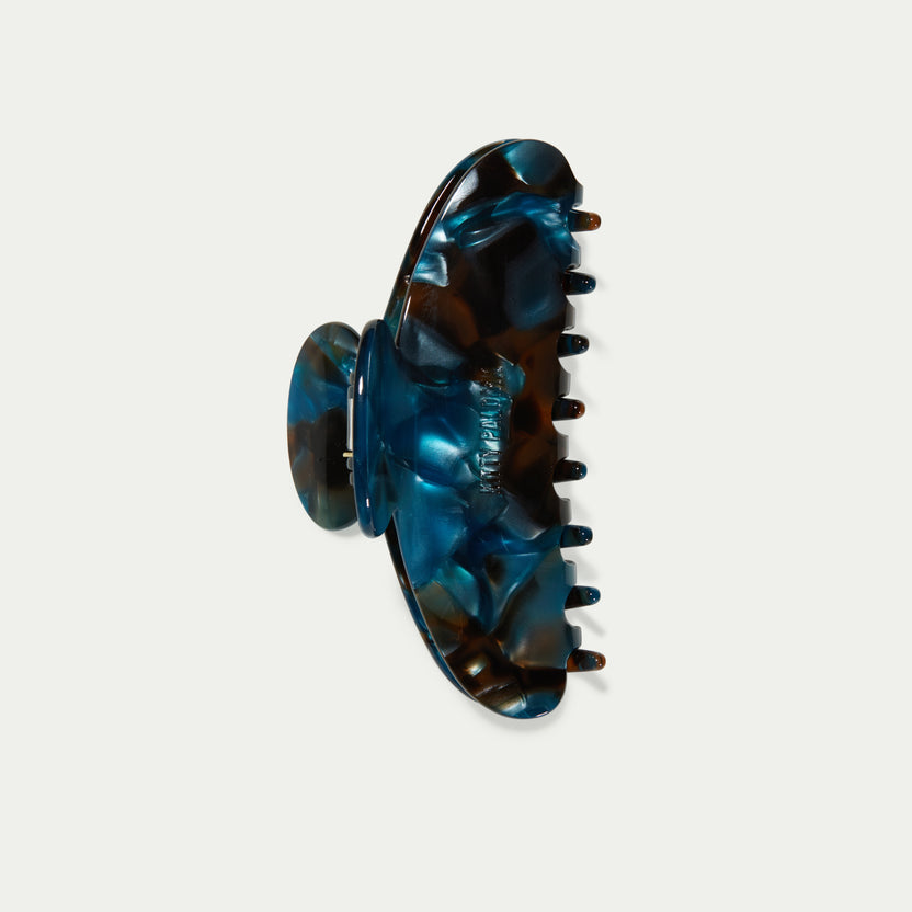 Grande Claw Clip - Blue Tortoiseshell