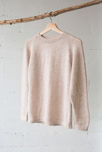 Classic Alpaca Jumper: Oat