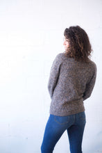Load image into Gallery viewer, Classic Alpaca Jumper: Brown Marle
