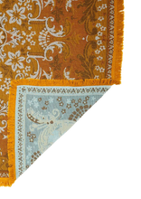 Load image into Gallery viewer, Ornate Floral Throw - Ginger
