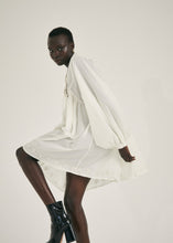 Load image into Gallery viewer, Rae Recycled Cotton Marrakesh Mini Dress - Bright White
