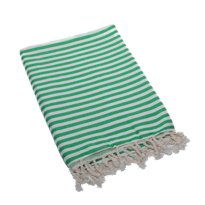 Mediterranean Turkish Towel - GREEN