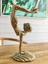 Load image into Gallery viewer, Brass Handstand Mermaid
