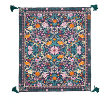 Load image into Gallery viewer, The Wandering Folk Picnic Rug - Emerald Forest
